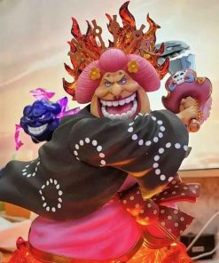 25cm Big Mom Figure – One Piece GK LED Statue Collectible Toy