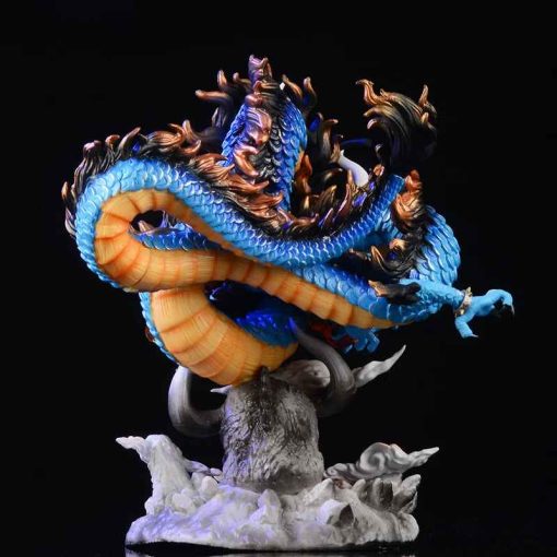 22cm Kaido Dragon Figure – One Piece GK LED Four Emperors Toy - Image 3