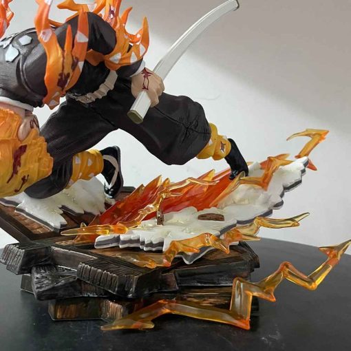 28cm Zenitsu Figure – Demon Slayer PVC Action Statue Gift Toy - Image 3