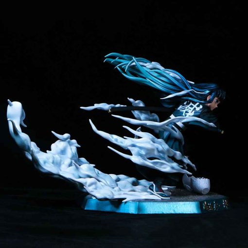 19cm Muichiro Figure – Demon Slayer PVC GK Statue Gift Toy - Image 2