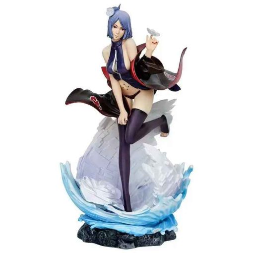 Konan Akatsuki Figure – 28cm Naruto Girl Statue Collectible" - Image 3