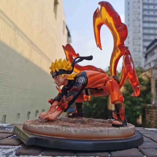 Four-Tailed Naruto Figure – Nine Tails Mode Anime Toy Gift - Image 3