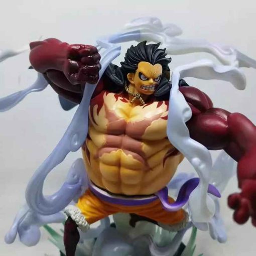 20cm Luffy Gear 4 Figure – One Piece GK Anime Statue Gift - Image 3