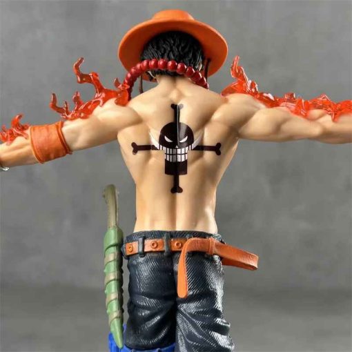 28cm Ace Figure – One Piece GK Anime Statue with Light Gift Toy - Image 5