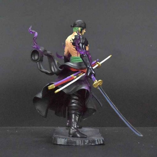 25cm Cartoon Wano Zoro Three-blade Statue One Piece Figures Dream Roronoa Zoro Grande Figurine Anime PVC Collection GK Model Toy - Image 4