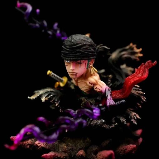 8cm Q Version Zoro Figure – One Piece GK PVC Collectible Toy