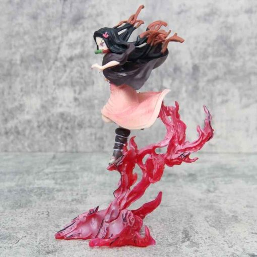 24cm Nezuko Figure – Demon Slayer PVC Battle Model Statue - Image 4