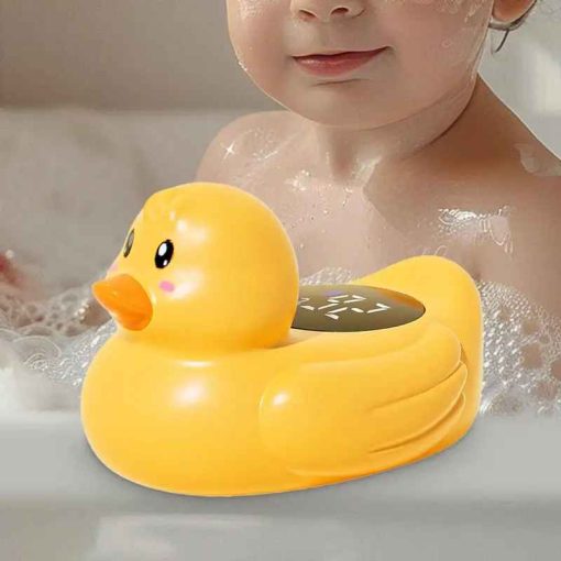 Baby Bath Tub Water Temperature Meter Waterproof Instant Read Baby Floating Duck Bath Temperature Gauge Cartoon Floating Bathtub - Image 3