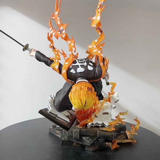 28cm Zenitsu Figure – Demon Slayer PVC Action Statue Gift Toy - Image 4