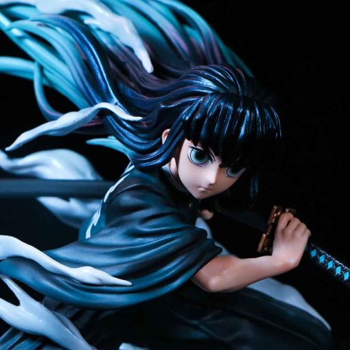 19cm Muichiro Figure – Demon Slayer PVC GK Statue Gift Toy - Image 3