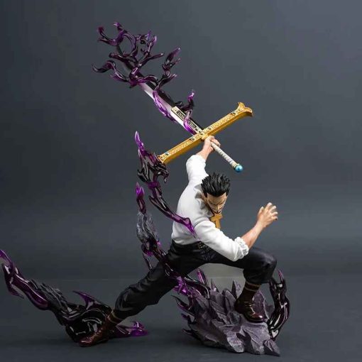 35cm Dracule Mihawk Figure – One Piece PVC Collector's Model - Image 4
