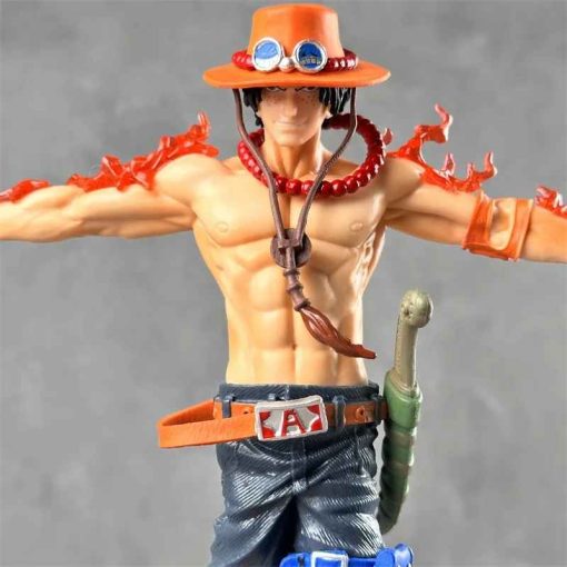 28cm Ace Figure – One Piece GK Anime Statue with Light Gift Toy - Image 4