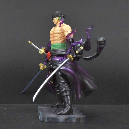 25cm Cartoon Wano Zoro Three-blade Statue One Piece Figures Dream Roronoa Zoro Grande Figurine Anime PVC Collection GK Model Toy - Image 5