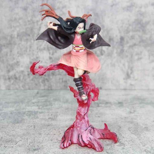 24cm Nezuko Figure – Demon Slayer PVC Battle Model Statue - Image 2