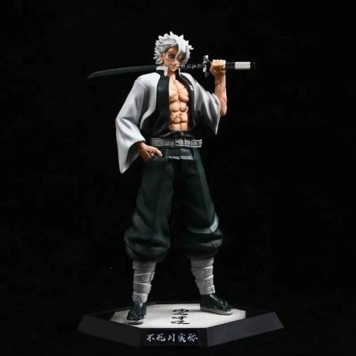 30cm Sanemi Figure – Demon Slayer GK Standing Statue Gift Toy - Image 4
