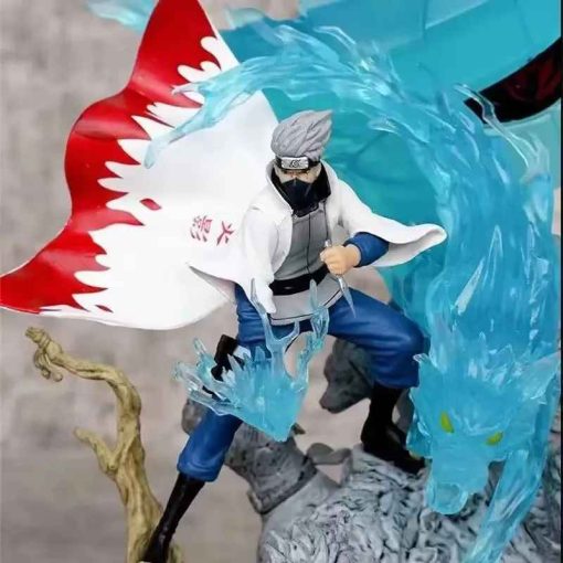 Hatake Kakashi Naruto Figure – 20cm Scene Statue for Collection - Image 4