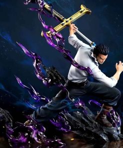 35cm Dracule Mihawk Figure – One Piece PVC Collector's Model