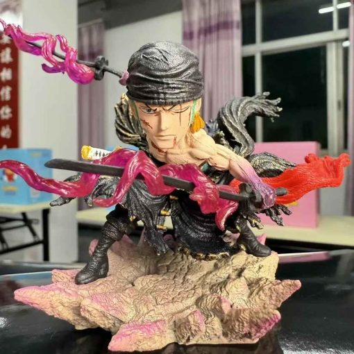 8cm Q Version Zoro Figure – One Piece GK PVC Collectible Toy - Image 5