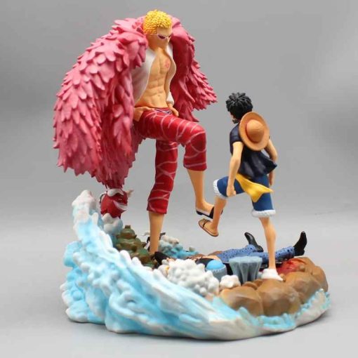 21cm Luffy vs Doflamingo Figure – One Piece GK PVC Battle Model" - Image 4