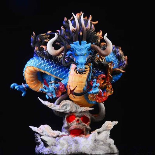 22cm Kaido Dragon Figure – One Piece GK LED Four Emperors Toy - Image 6