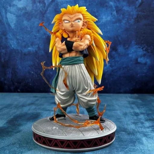 Dragon Ball Z Gotenks Ssj3 Figure Super Saiyan 3 Gotenks Action Figures 25cm Pvc Statue Collection Model Toys For Children Gifts - Image 3