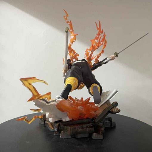 28cm Zenitsu Figure – Demon Slayer PVC Action Statue Gift Toy - Image 6