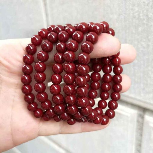 Red Cinnabar Blessing Bracelet – Lucky Gift for Men & Women - Image 6