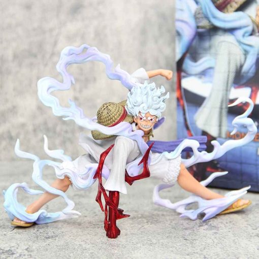 16cm Luffy Gear 5 Figure – Sun God Nika One Piece PVC Statue - Image 2