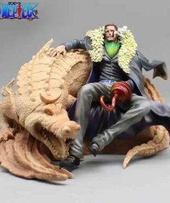Crocodile GK Figure – One Piece Sitting Pose Collectible Toy