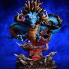 22cm Kaido Dragon Figure – One Piece GK LED Four Emperors Toy