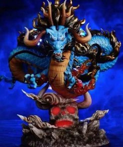 22cm Kaido Dragon Figure – One Piece GK LED Four Emperors Toy