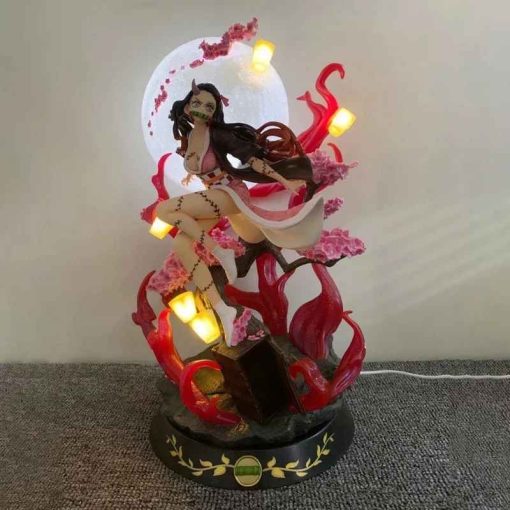 31/42cm Nezuko Figure – Demon Slayer GK LED Collectible Toy - Image 2