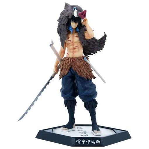 30cm Inosuke Figure – Demon Slayer Standing PVC Model Toy - Image 5