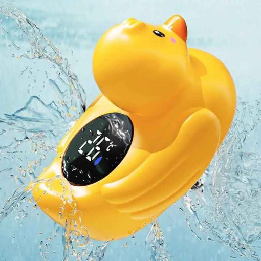 Baby Bath Tub Water Temperature Meter Waterproof Instant Read Baby Floating Duck Bath Temperature Gauge Cartoon Floating Bathtub - Image 6