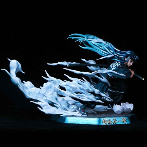 19cm Muichiro Figure – Demon Slayer PVC GK Statue Gift Toy - Image 5
