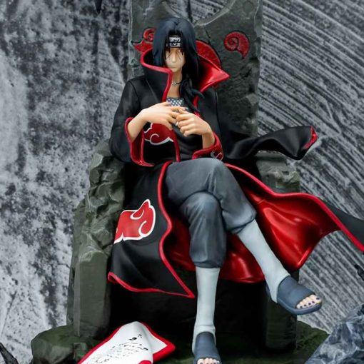 Uchiha Itachi Throne Ver. – 35cm Akatsuki Figure Statue - Image 6