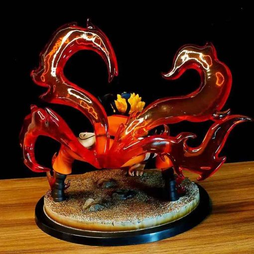 Four-Tailed Naruto Figure – Nine Tails Mode Anime Toy Gift - Image 5