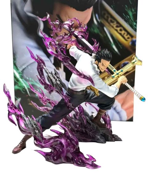 35cm Dracule Mihawk Figure – One Piece PVC Collector's Model - Image 7