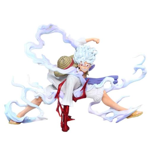 16cm Luffy Gear 5 Figure – Sun God Nika One Piece PVC Statue