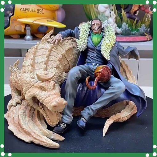 Crocodile GK Figure – One Piece Sitting Pose Collectible Toy - Image 6