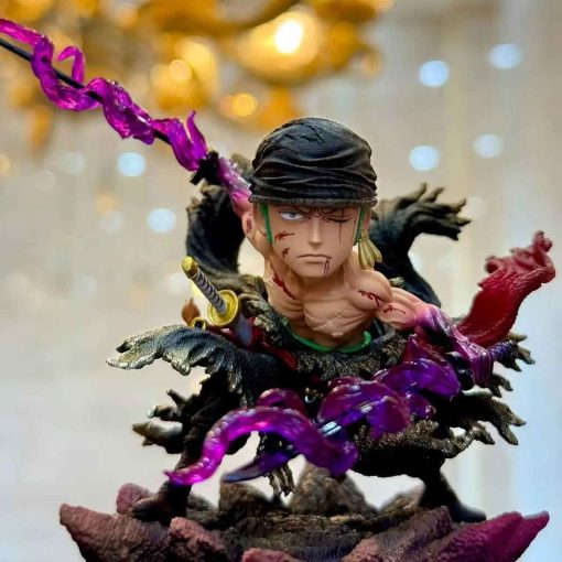 8cm Q Version Zoro Figure – One Piece GK PVC Collectible Toy - Image 2