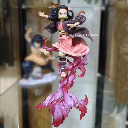 24cm Nezuko Figure – Demon Slayer PVC Battle Model Statue - Image 6