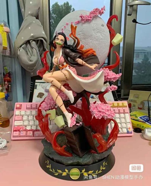 31/42cm Nezuko Figure – Demon Slayer GK LED Collectible Toy - Image 6