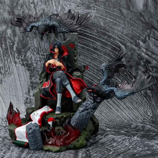 Uchiha Itachi Throne Ver. – 35cm Akatsuki Figure Statue
