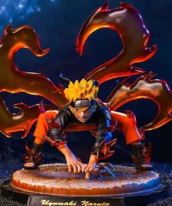 Four-Tailed Naruto Figure – Nine Tails Mode Anime Toy Gift