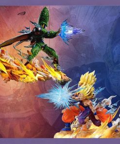 Goku & Gohan vs Cell Figure – 25cm Dragon Ball Z Battle Statue