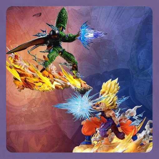 Goku & Gohan vs Cell Figure – 25cm Dragon Ball Z Battle Statue