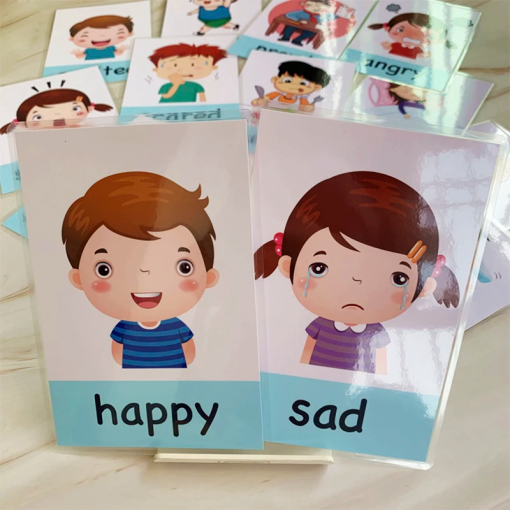12PCS Montessori English Flash Cards – Fun Learning Game for Kids - Image 3