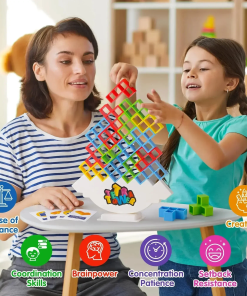 Tetra Tower Stacking Game – Balance Puzzle Fun for All Ages