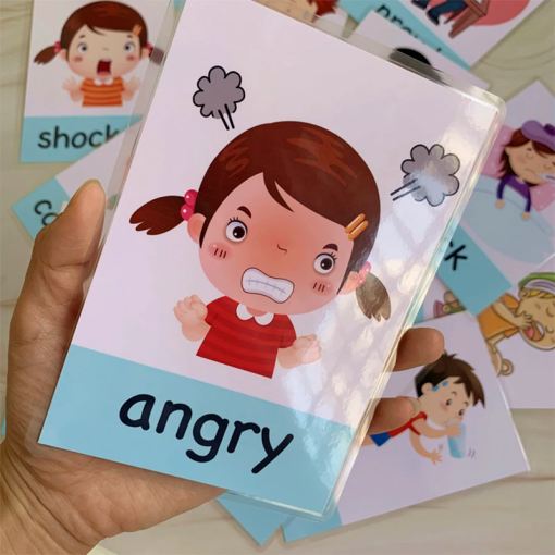 12PCS Montessori English Flash Cards – Fun Learning Game for Kids - Image 2